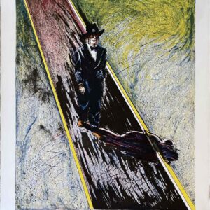 Study of Truman Capote Walking - Cliff Condak