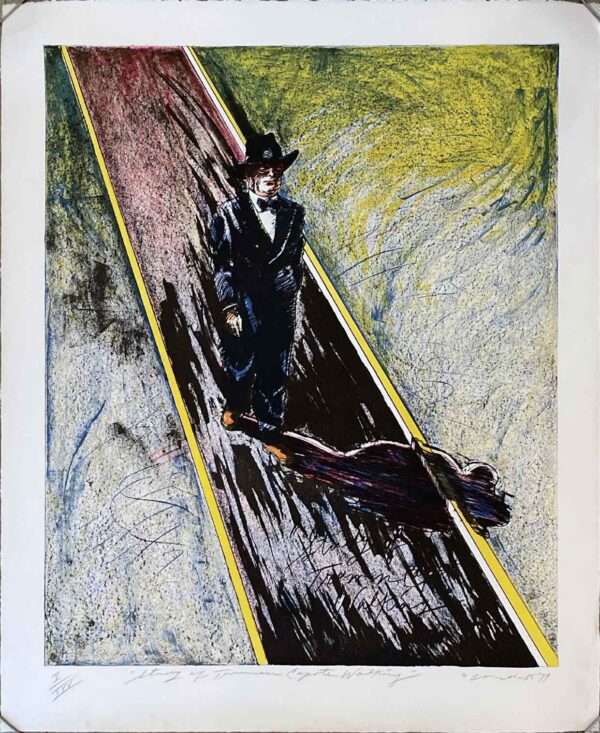 Study of Truman Capote Walking - Cliff Condak