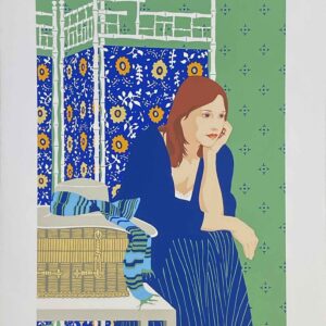 Woman in a Green Room " or " Helen Weinberg by Phyllis Sloan