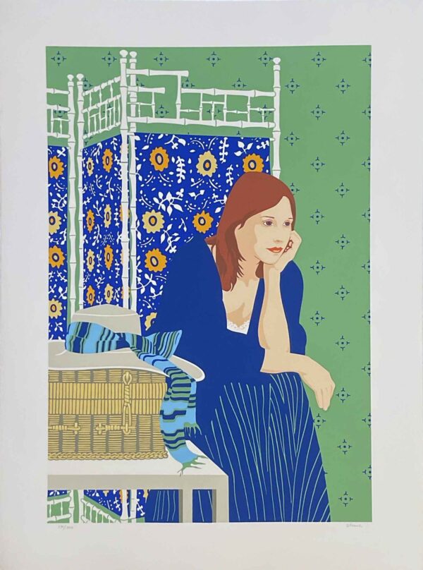 Woman in a Green Room " or " Helen Weinberg by Phyllis Sloan