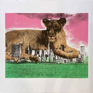 Giant Lion - Anita Steckel